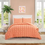Teen Twin/twin Xl Puffy Comforter Set Peach - Makers Collective. Fixed Price $19.99.