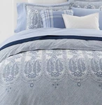 Ralph Lauren Wakefield Reversible Comforter 3 Pcs Set Full/queen Blue $420. Fixed Price $180.00.