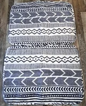 Lush Decor Pillow Shams Hygge Geo 2 Standard Blue White Abstract Quilted Cotton. Fixed Price $12.74.