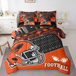 Football City Bed In Bag Fans Queen Comforter Set With Sheets 7 Pi.... Fixed Price $99.97.