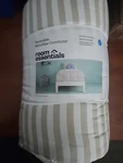 Room Essentials Reversible Microfiber Comforter Twin/xl Gingham Ivory. Fixed Price $19.95.