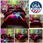 6-PIECE Gamer Comforter Set Kids With 3D Cartoon Pattern Twin Size. Fixed Price $151.99.