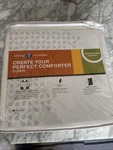 Sleep Number Create Your Perfect Comforter Cover Duvet Full/queen. Fixed Price $24.00.