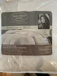 Kathy Ireland Home King White Goose Feather Down Comforter. Fixed Price $155.00.