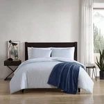 Eddie Bauer Cotton Duvet Cover & Sham Sets (ticking Stripe-navy/blue). Fixed Price $89.99.