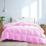 300 Gsm Ultra Soft Goose Down Alternative Comforter Cal King Size Pink Stripes. Fixed Price $124.48.
