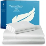 100% Egyptian Cotton Sheets Queen Size Bed Set - 800 Series Elite Collection .... Fixed Price $104.85.