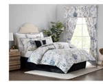 Nip Rose Tree Sidney Floral King Comforter Bedskirt & Shams 4PC. Fixed Price $178.59.