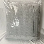 New Pottery Barn Vintage Washed Cotton/linen Comforter, Full/queen, Cloud Blue. Fixed Price $199.00.