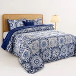 5 Piece Comforter Set Bag All Season Reversible Bedding. Fixed Price $28.99.