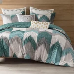 Ink Ivy King/california Alpine Cotton Duvet Cover 100% Sham. Fixed Price $19.99.