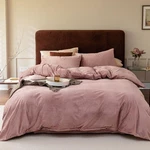Cottonight Pink Velvet Comforter Set King Dusty Flannel Bedding. Fixed Price $137.32.