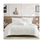 Riverbrook Home Everett Faux Fur 4-PIECE Comforter Set, King, White Luxury. Fixed Price $161.28.