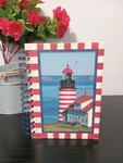 Avalanche Jr Lighthouse Journal 8.5 In X 6 100 Sheets Hard Card Board Cover. Fixed Price $19.95.