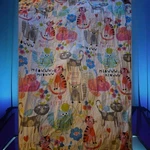 Crayola 2 Pc Queen Purrty Cat Pink Heart Stiching Comforter W/1 Pillow Sham. Fixed Price $59.00.