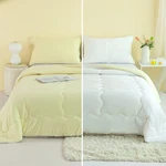 Reversible Queen Sized Bedding Comforter Sets Cute Jersey Knit T-shirt Feel.... Fixed Price $79.27.