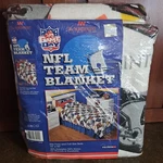 Vtg Nfl Team Blanket Fits Twin & Full Size Beds The Northwest Company Usa New. Fixed Price $22.00.