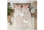 Ink+ivy 100% Cotton Jacquard Comforter Set Blush Olliix II10-1149. Fixed Price $113.99.