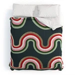 Deny Designs King Emanuela Carratoni Festive Rainbow Comforter And Pillow Sham. Fixed Price $92.64.