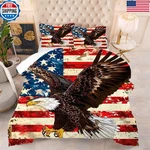 Kxry Eagle Usa American Flag Comforter Set Full Size Bedding Boys. Fixed Price $79.77.