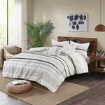 Ink+ivy Nea Cotton Printed Duvet Cover Set With Trims. Fixed Price $351.01.