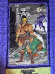 K2 Nos Motu He-man Vs Skeletor Twin Comforter Bed Blanket Dan River 02 Reverse. Fixed Price $148.50.