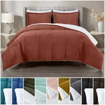 Chezmoi Collection 3-PIECE Ultra-soft Plush Micromink Sherpa Comforter Set. Fixed Price $47.99.