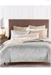 Hotel Collection Sakura Blossom Slate King Duvet & Shams Set Blue-new. Fixed Price $389.00.