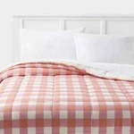 Faux Shearling Microfiber Reversible Comforter - Room Essentials. Fixed Price $26.39.
