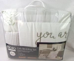 Nojo Rustic Farmhouse Nursery Crib Baby Bedding Comforter Set - 4PC New. Fixed Price $129.99.