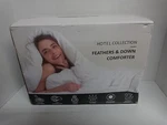 Queen Apsmile 750FP Goose Feather Down Comforter Hotel Collection Duvet Insert. Fixed Price $129.79.