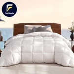 Luxury Hotel Collection Queen Size White Goose Feather Down Fiber Comforter Ultr. Fixed Price $235.84.