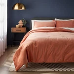 King Velvet Comforter And Sham Set Light Terracotta - Threshold:. Fixed Price $35.99.