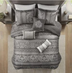 Madison Park Bellagio 7-PC. King Comforter Set Bedding Opened But Not Used. Fixed Price $60.00.