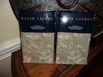 Nip Ralph Lauren Amagansett Layla Sage Floral Standard Sham Pair (2). Fixed Price $93.99.