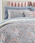 Ralph Lauren Maddie Floral King Comforter Set Stripe Euro Shams 5 Pieces. Fixed Price $425.00.