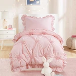 Hombys 4 Pieces Pink Princess Toddler Bedding Set For Girls Kids, Ultra Soft .... Fixed Price $91.40.
