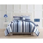 Full Mason Striped Reversible Comforter Set - My World. Fixed Price $19.99.