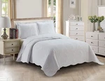 Home Collection 3PC Full/queen Over Size Elegant Embossed Bedspread Set Light.... Fixed Price $30.91.