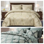 Sterling Creek 7-PIECE Luxury Bed Bag Medallion Jacquard Comforter Set. Fixed Price $73.99.