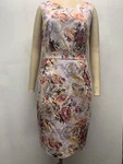 Laura Ashley Bnwot Multi Floral Stretch Cotton Sateen Dress, Size 10 - Was $179. Fixed Price $53.30.