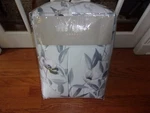 Nip Ted Baker London Home Everglade Gray Floral Twin Comforter & Sham Set. Fixed Price $131.59.
