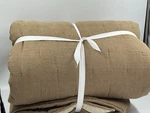 New Pottery Barn Everyday Linen Quilt Comforter Bronze King. Fixed Price $199.00.