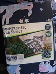 Your Zone Comforter Set With Sheets Twin 5 Pc Glows Dark Unicorn Bed-in-bag. Fixed Price $25.00.