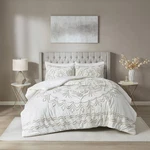 Madison Park Violette 100% Chenille Cotton Tufted Duvet - Boho Medallion Design,. Fixed Price $68.00.