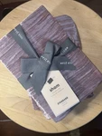 West Elm Velvet Crinkle Standard Sham Dusty Blush - Set Of 2 Nwt. Fixed Price $29.97.