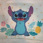 Disney Lilo & Stitch Pillowcase Green White Kids Bedding Pixar Fabric Pineapple. Fixed Price $12.99.