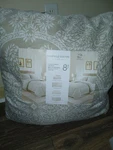 Fairfield Square Home Collection 8 Piece Reversible Queen Bed Ensemble Tan. Fixed Price $42.99.