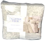 Charter Club Jacobean Chenille Paisley Luxury Duvet Cover Set King Taupe $380. Fixed Price $149.99.