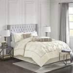 Madison Park Laurel Cozy Comforter Set - Traditional Tufted Faux Silk, Queen. Fixed Price $163.99.